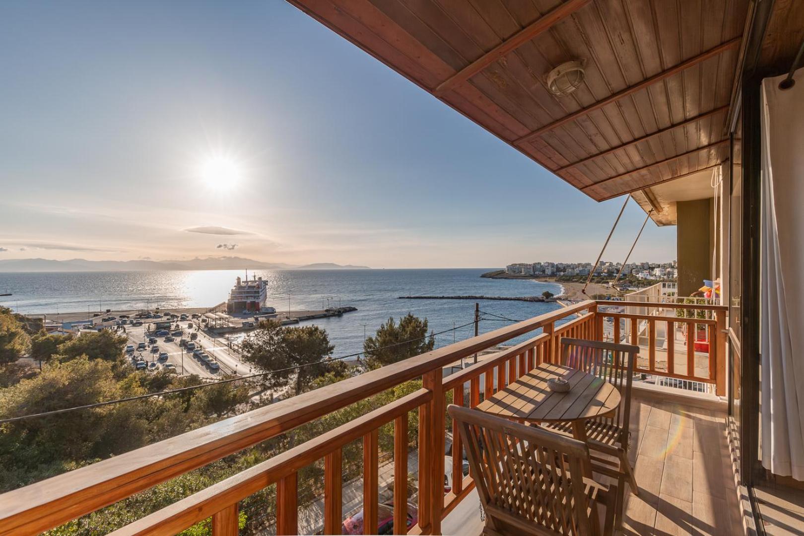 Caldera Close To The Port, Airport & Athens Рафіна Екстер'єр фото
