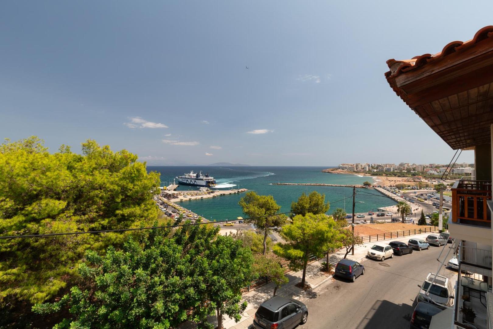 Caldera Close To The Port, Airport & Athens Рафіна Екстер'єр фото