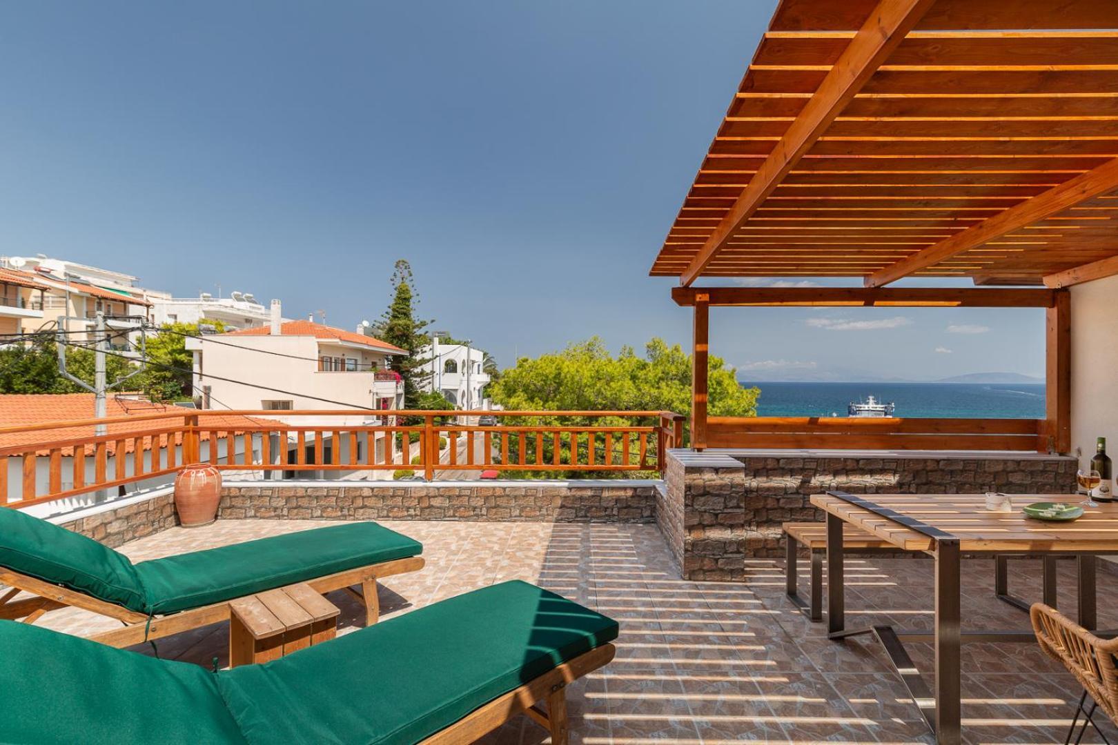 Caldera Close To The Port, Airport & Athens Рафіна Екстер'єр фото